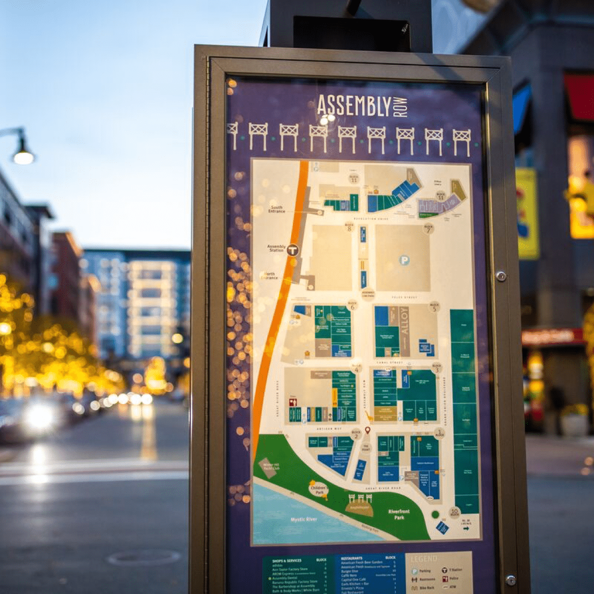 assembly row directory map